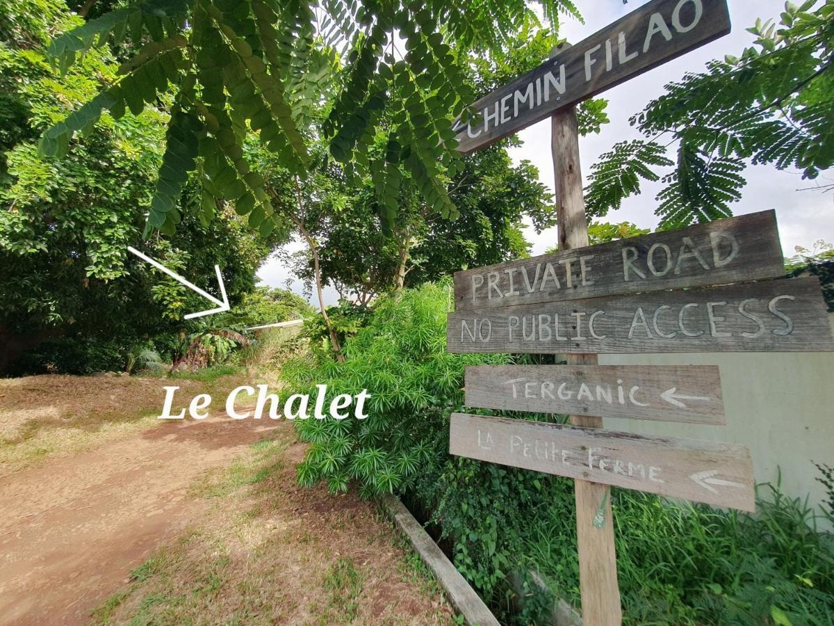 Le Chalet, La Petite Ferme Vieux Grand Port Buitenkant foto
