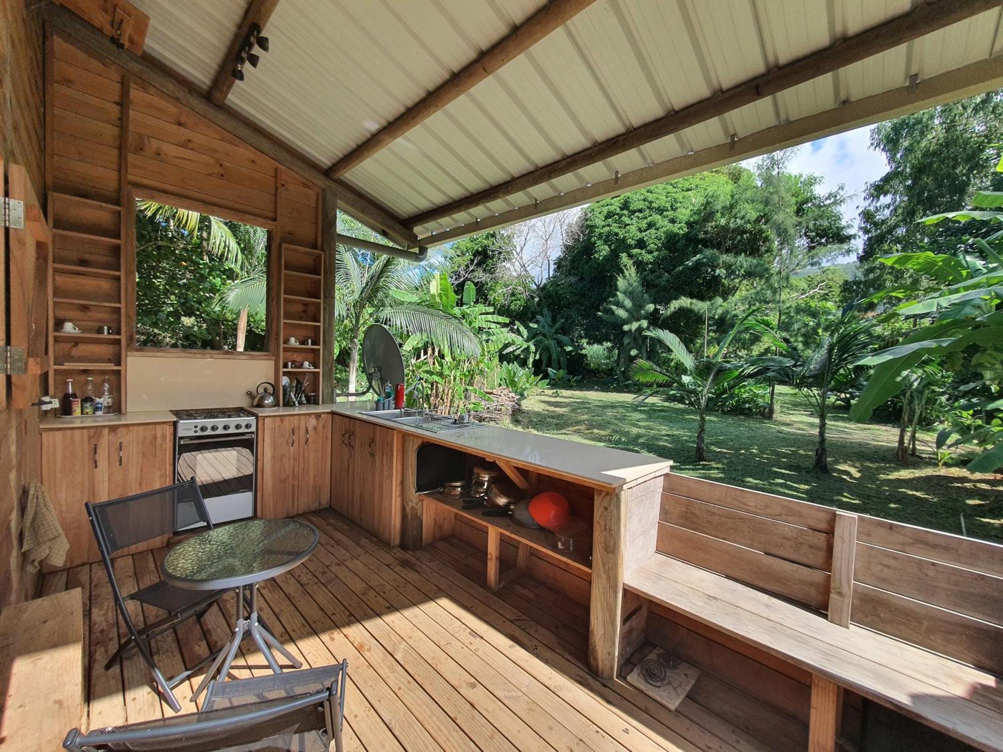 Le Chalet, La Petite Ferme Vieux Grand Port Buitenkant foto